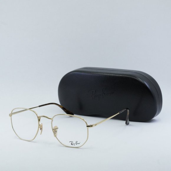 FINAL PRICE NEW RAY-BAN RX6448 2500 51mm GOLD EYEGLASSES - Picture 1 of 8
